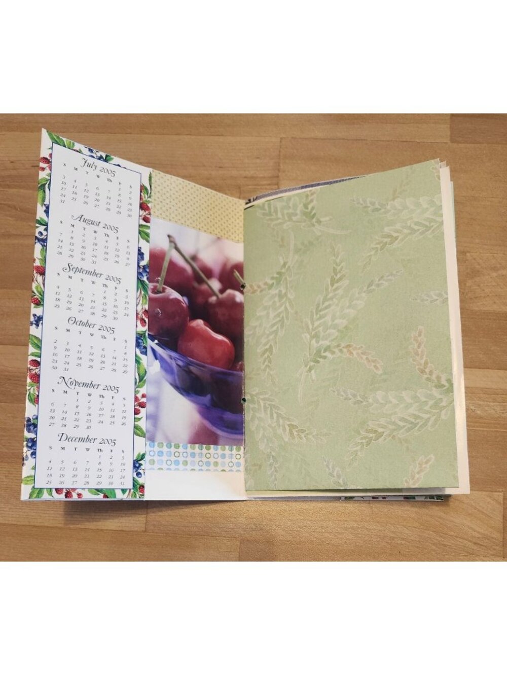 Handmade Junk Journal 90 pages Colorful & Bright 6x6.5" - Picture 5 of 16